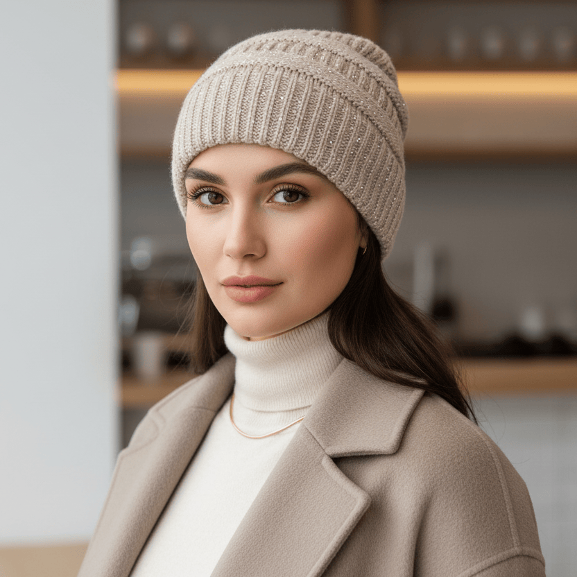 Bonnet Femme Doux en Laine