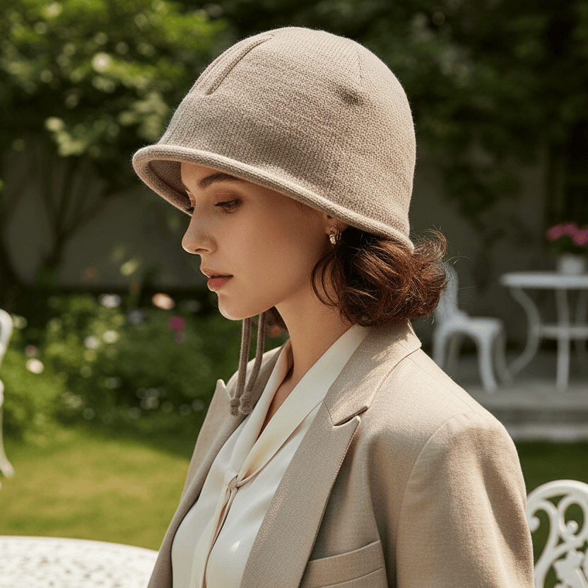 Bonnet Femme Épais et Décontracté