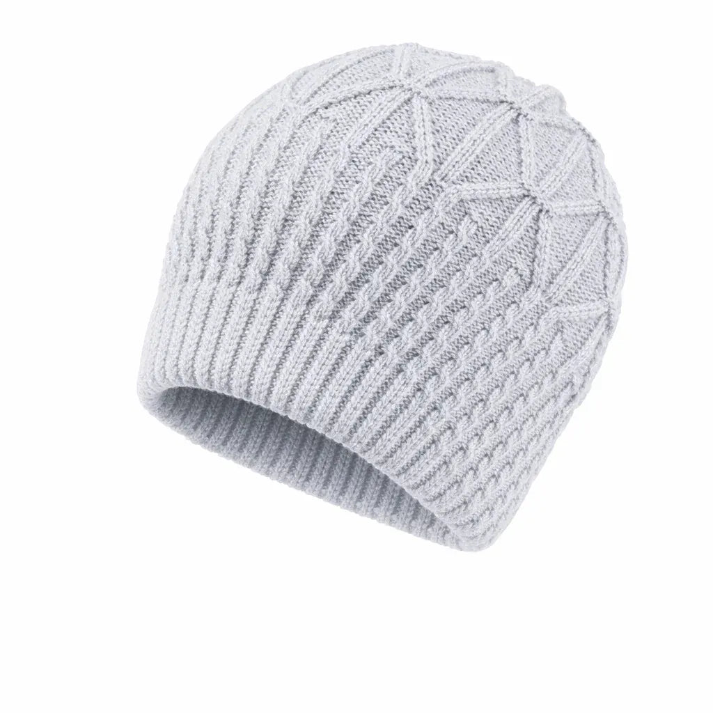 Bonnet Femme Matière Douce avec Détails en Relief