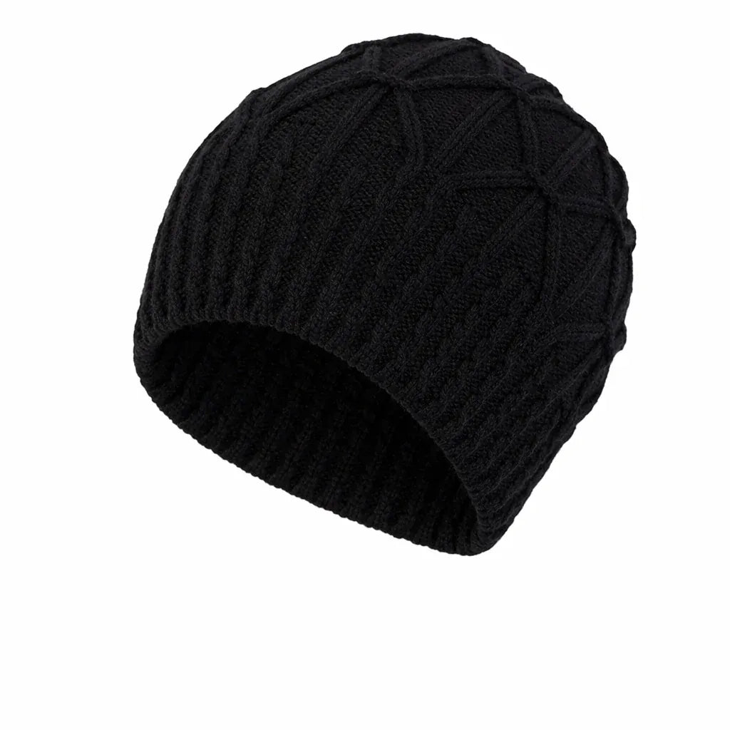 Bonnet Femme Matière Douce avec Détails en Relief