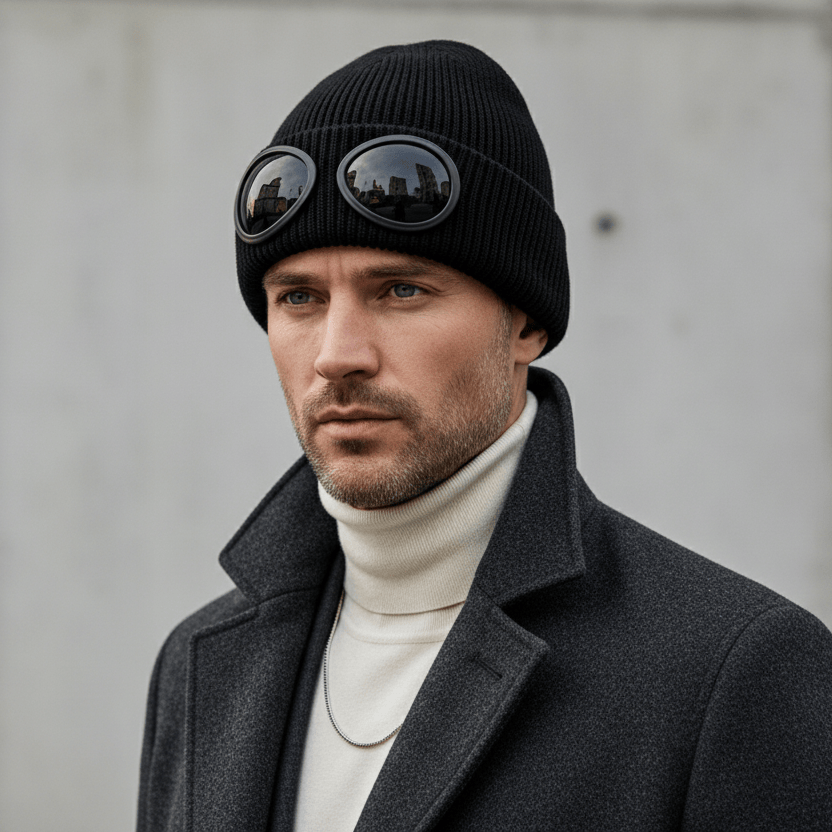 Bonnet Homme à Lunette