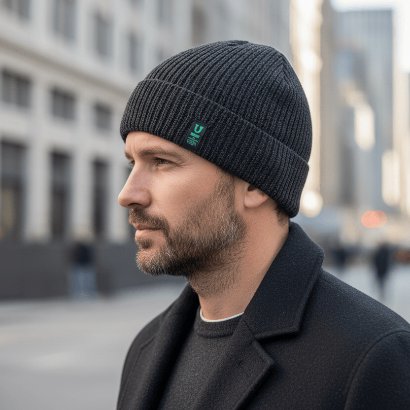 Bonnet Homme Fourré à l'Intérieur