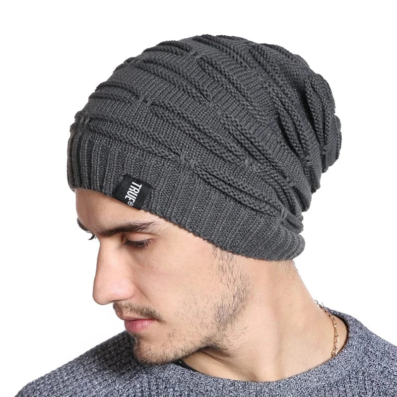 Bonnet Long en Maille Torsadée