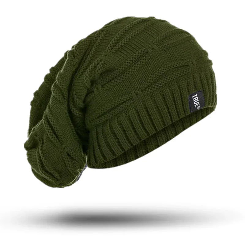 Bonnet Long en Maille Torsadée