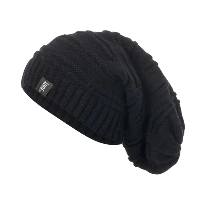 Bonnet Long en Maille Torsadée