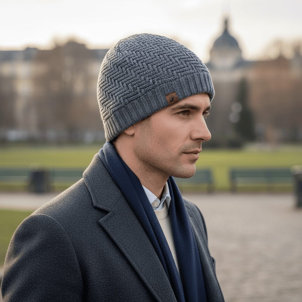 Bonnet Torsadé Tricotés Classique