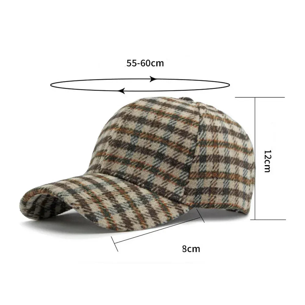 Casquette à Carreaux
