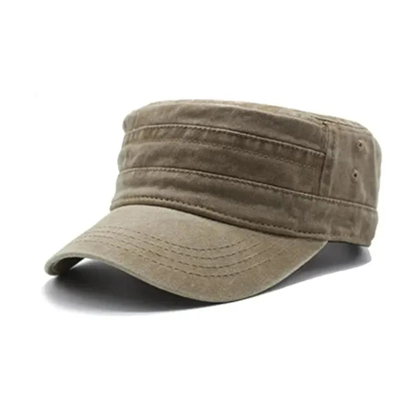 Casquette à visière plate