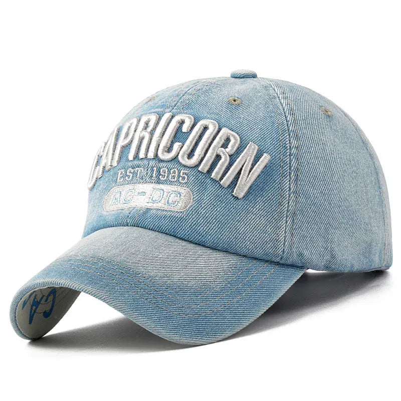 Casquette Baseball Unisexe Coton Vintage