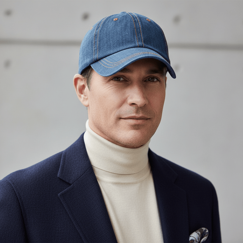 Casquette Denim Clair