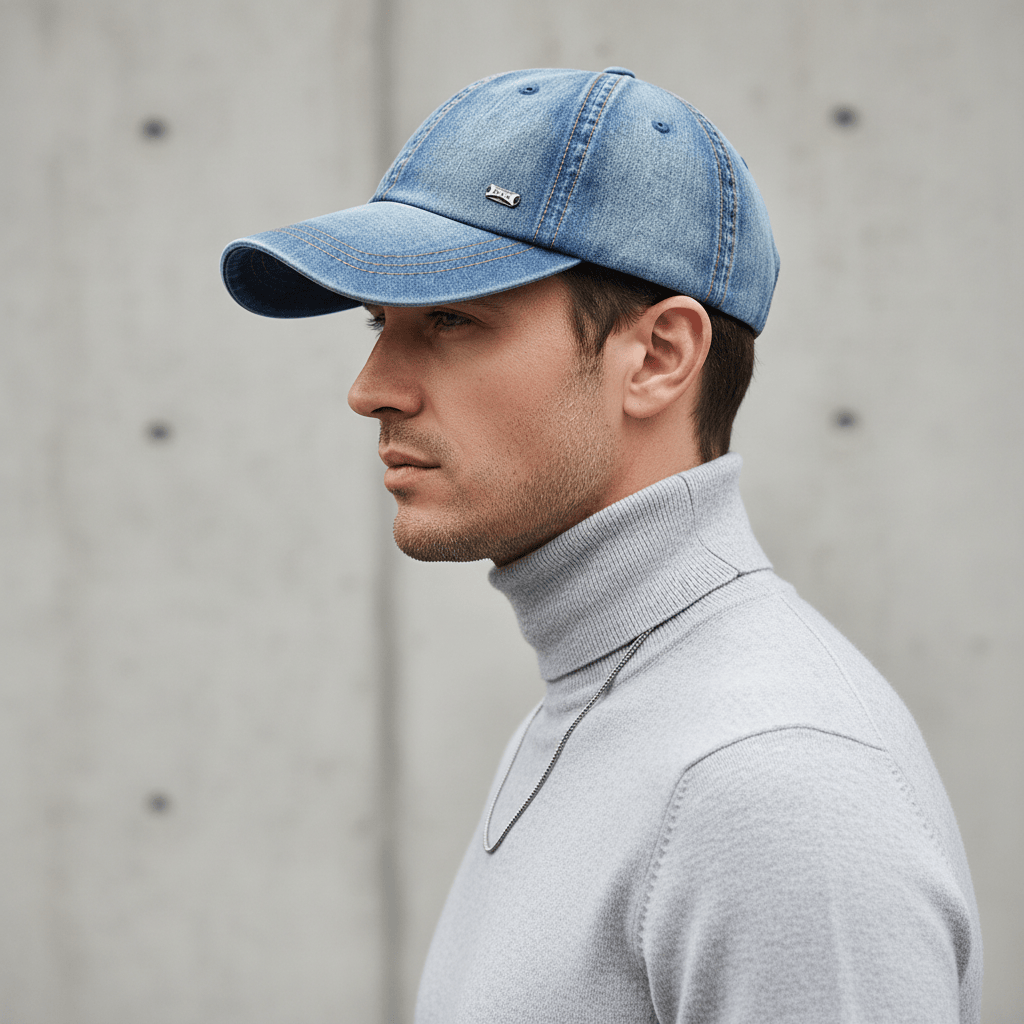Casquette Denim Vintage