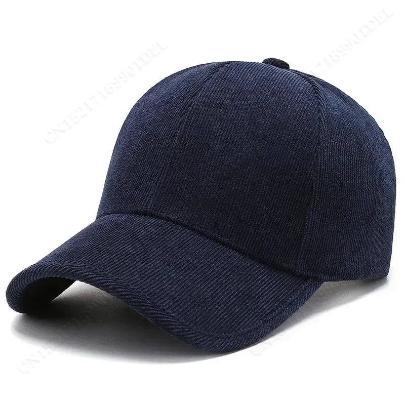 Casquette en Velours Côtelé