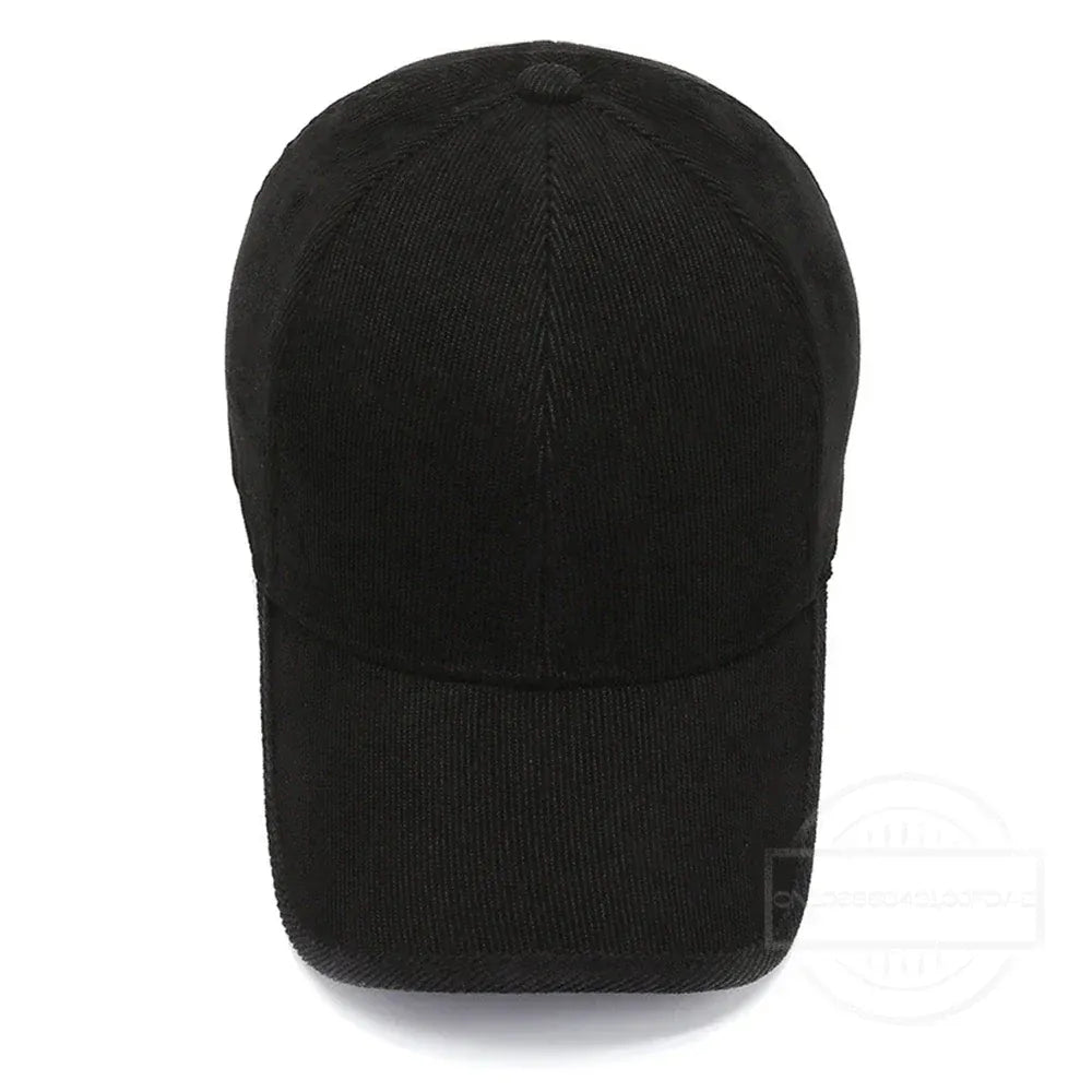 Casquette en Velours Côtelé