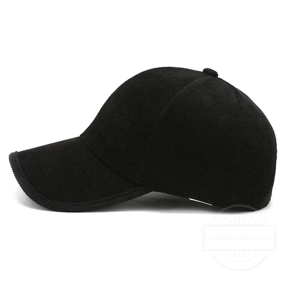 Casquette en Velours Côtelé
