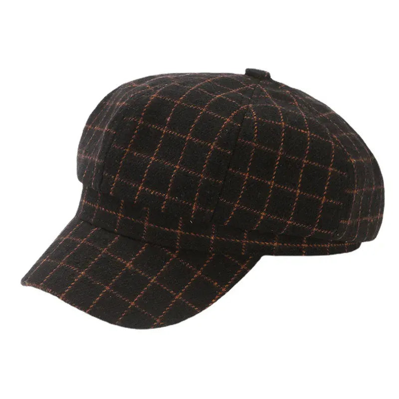 Casquette Gavroche à Carreaux