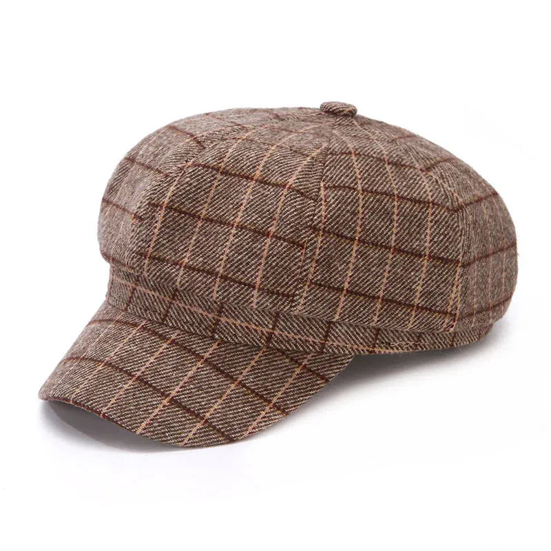 Casquette Gavroche à Carreaux