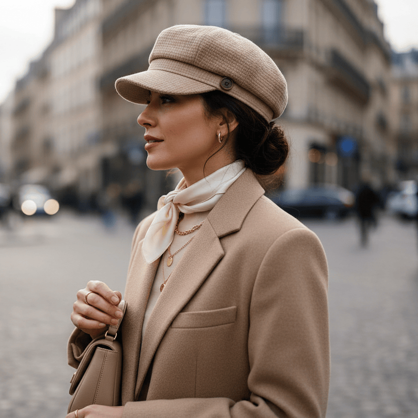 Casquette Gavroche Femme Hiver