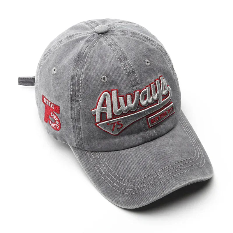 Casquette Vintage Brodée Always