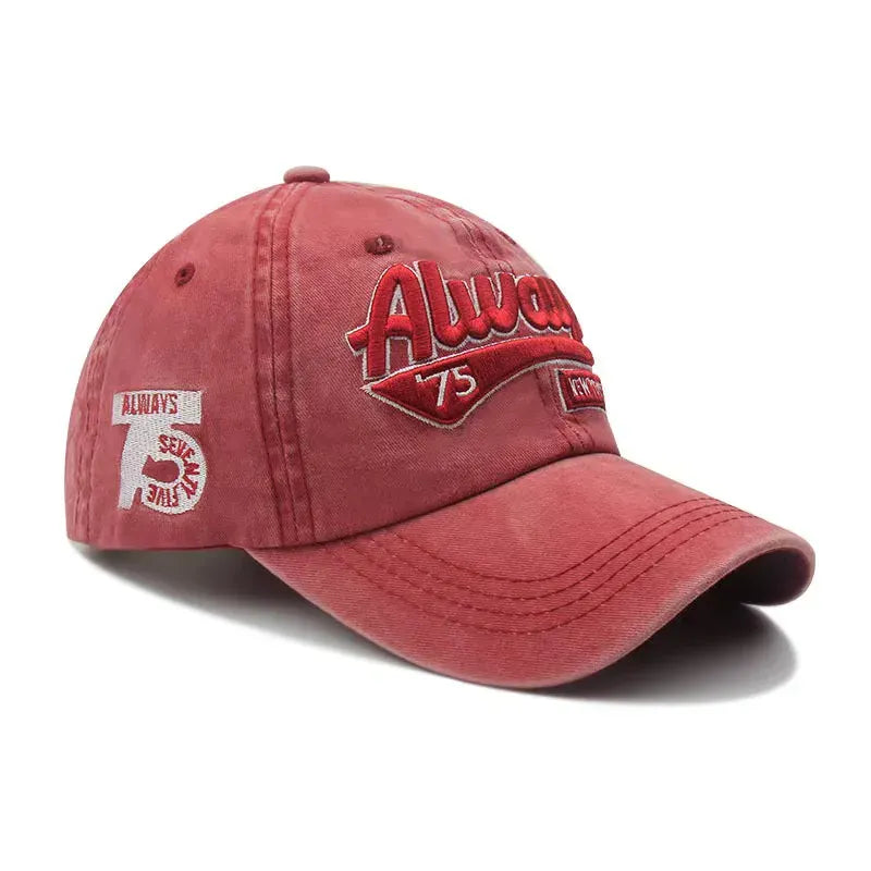 Casquette Vintage Brodée Always