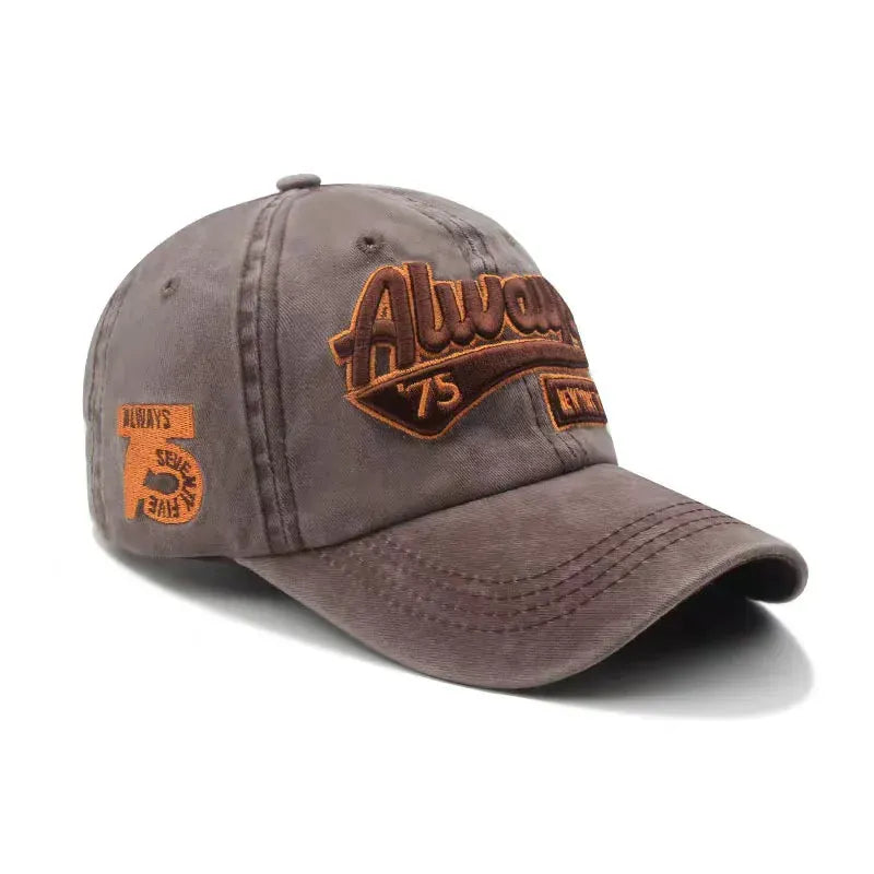 Casquette Vintage Brodée Always
