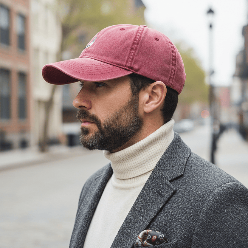 Casquette Vintage Brodée Oiseau