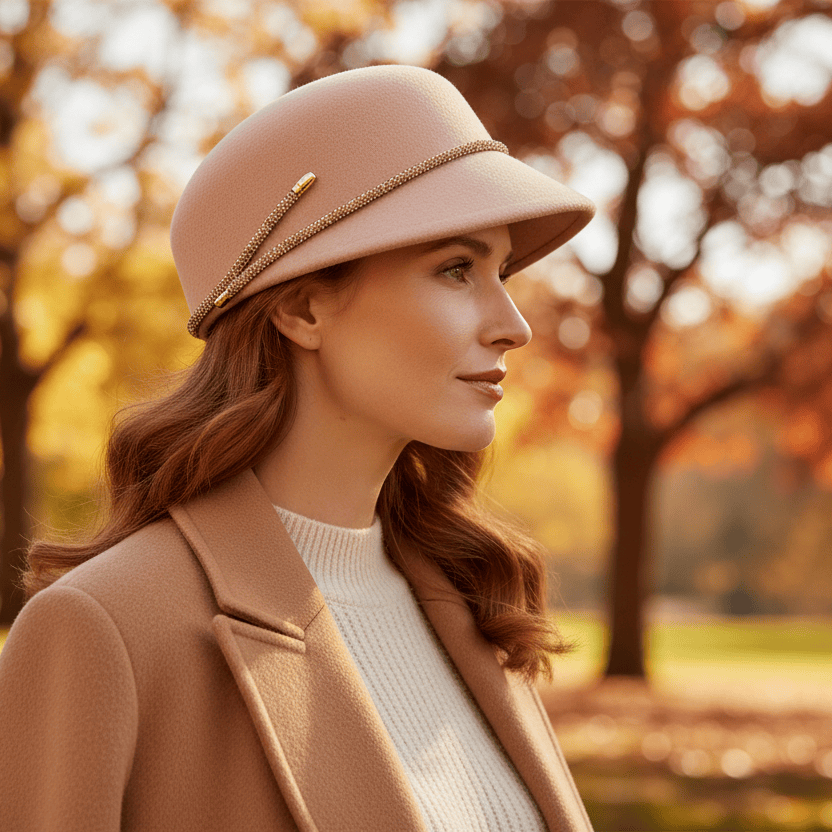 Chapeau Cloche Melon Femme