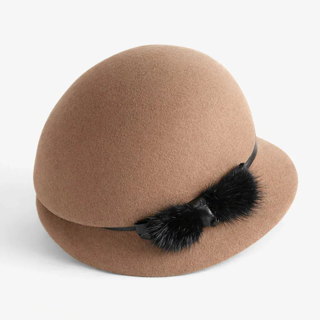 Chapeau Cloche Melon Femme Laine