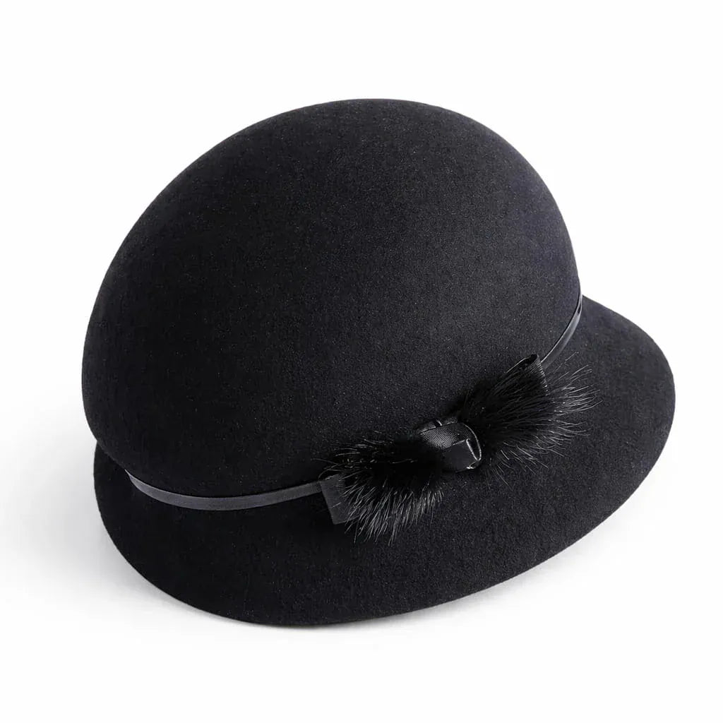 Chapeau Cloche Melon Femme Laine
