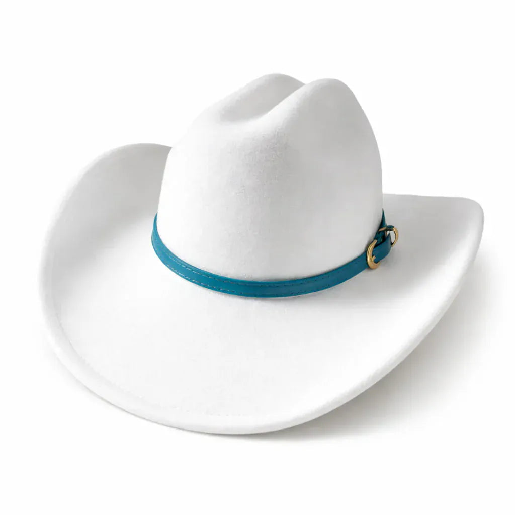Chapeau Cowboy Blanc
