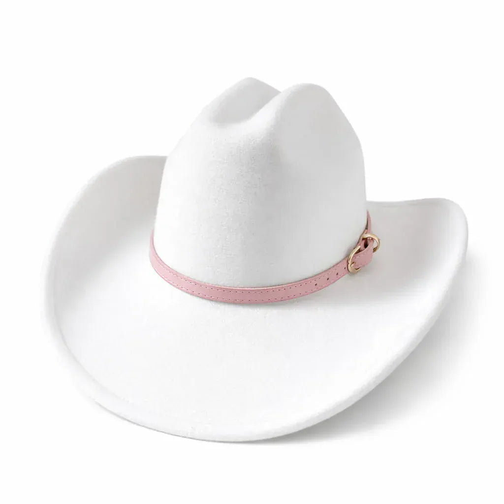 Chapeau Cowboy Blanc