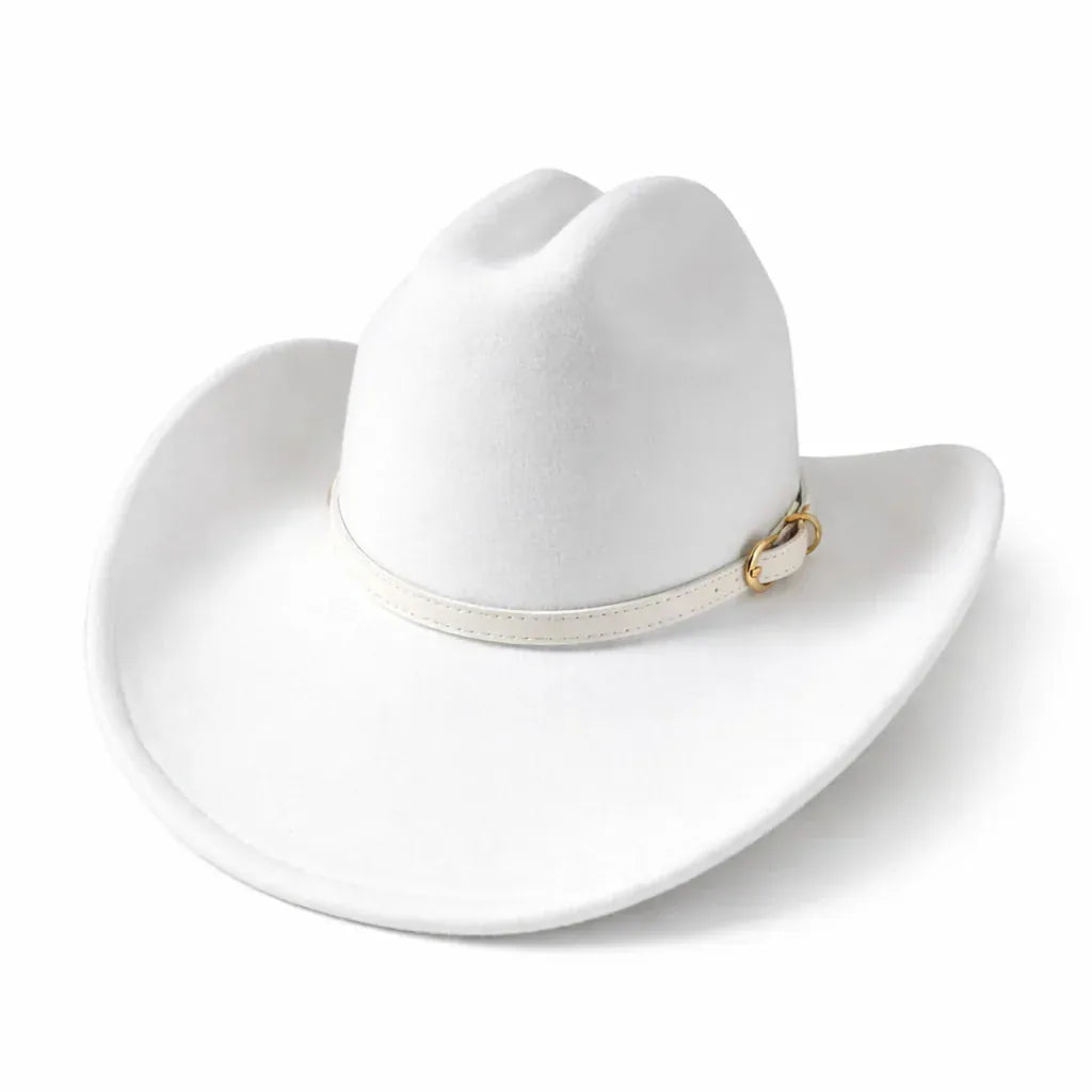 Chapeau Cowboy Blanc