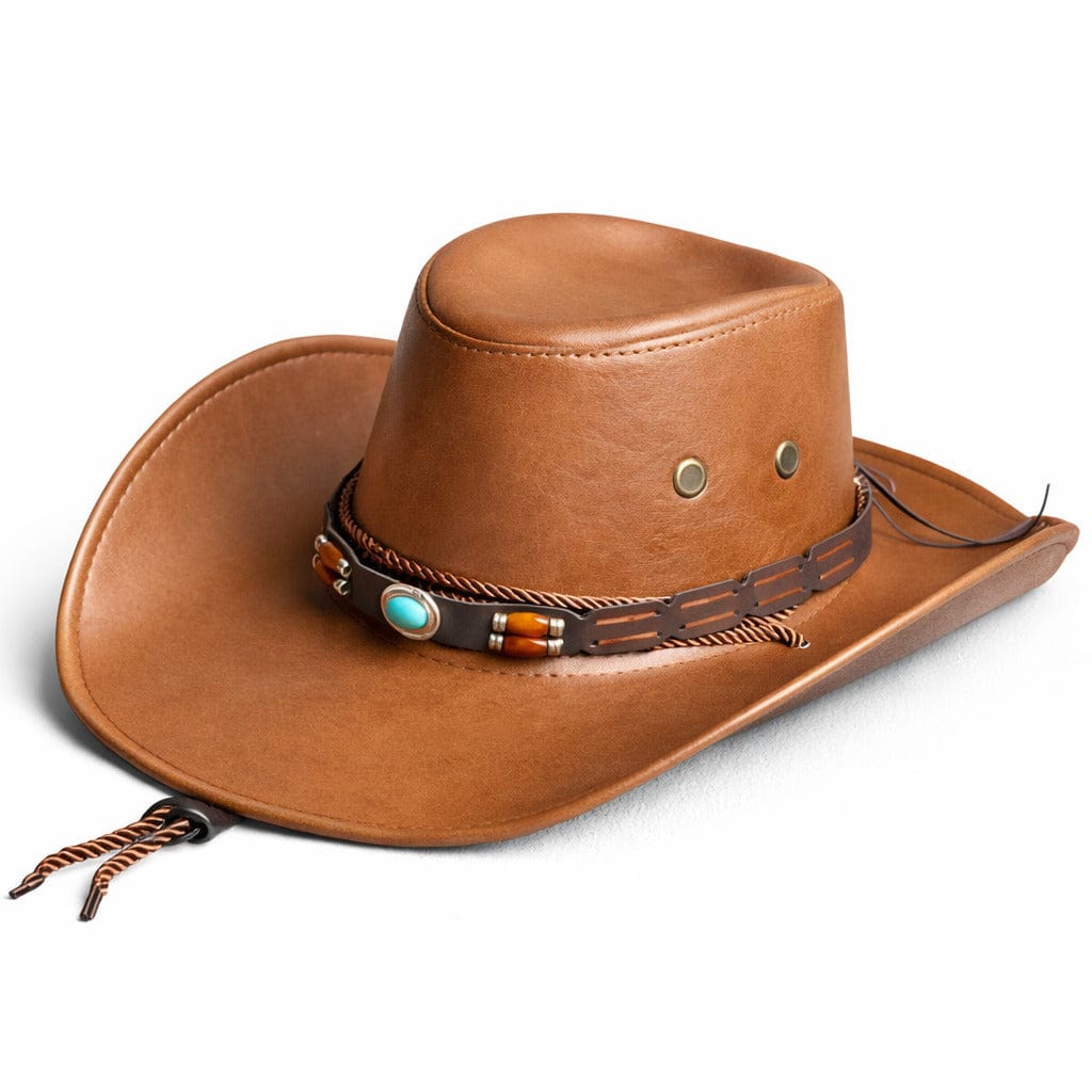 Chapeau Cowboy Cuir Western