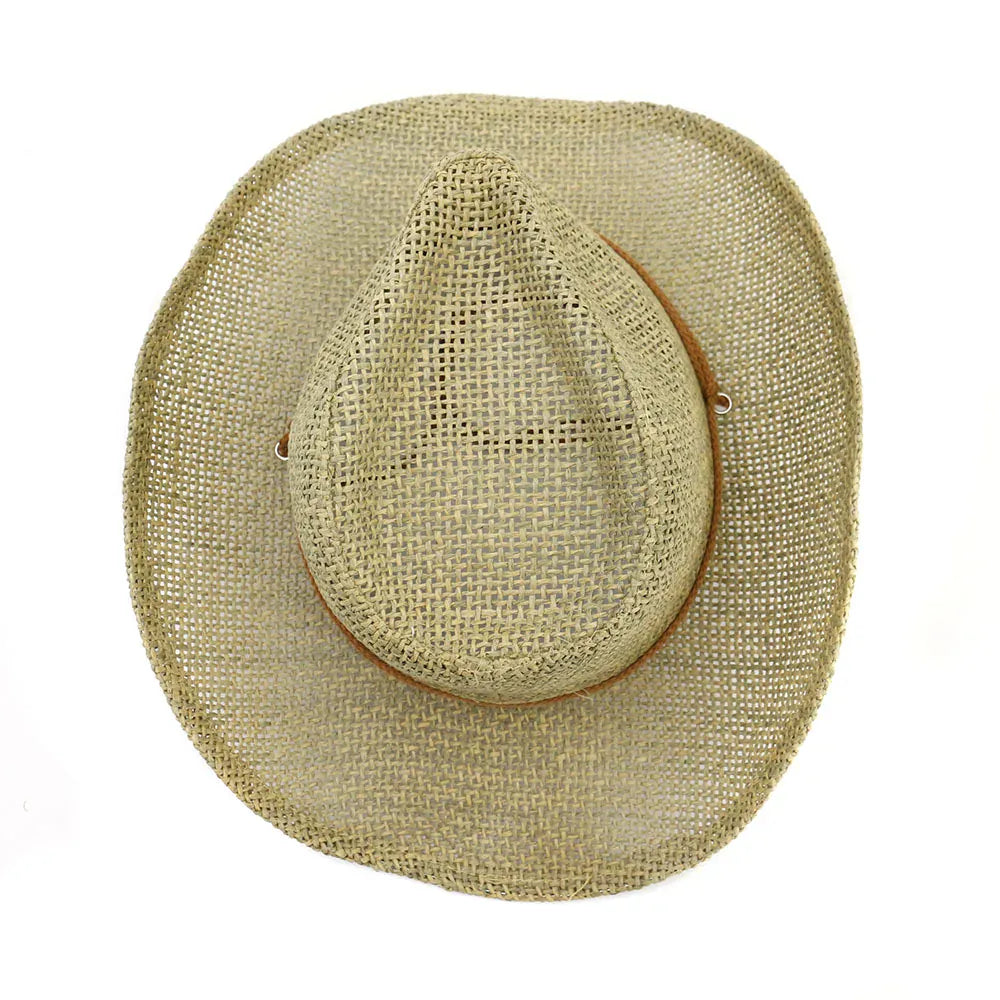 Chapeau Cowboy en Paille Estival