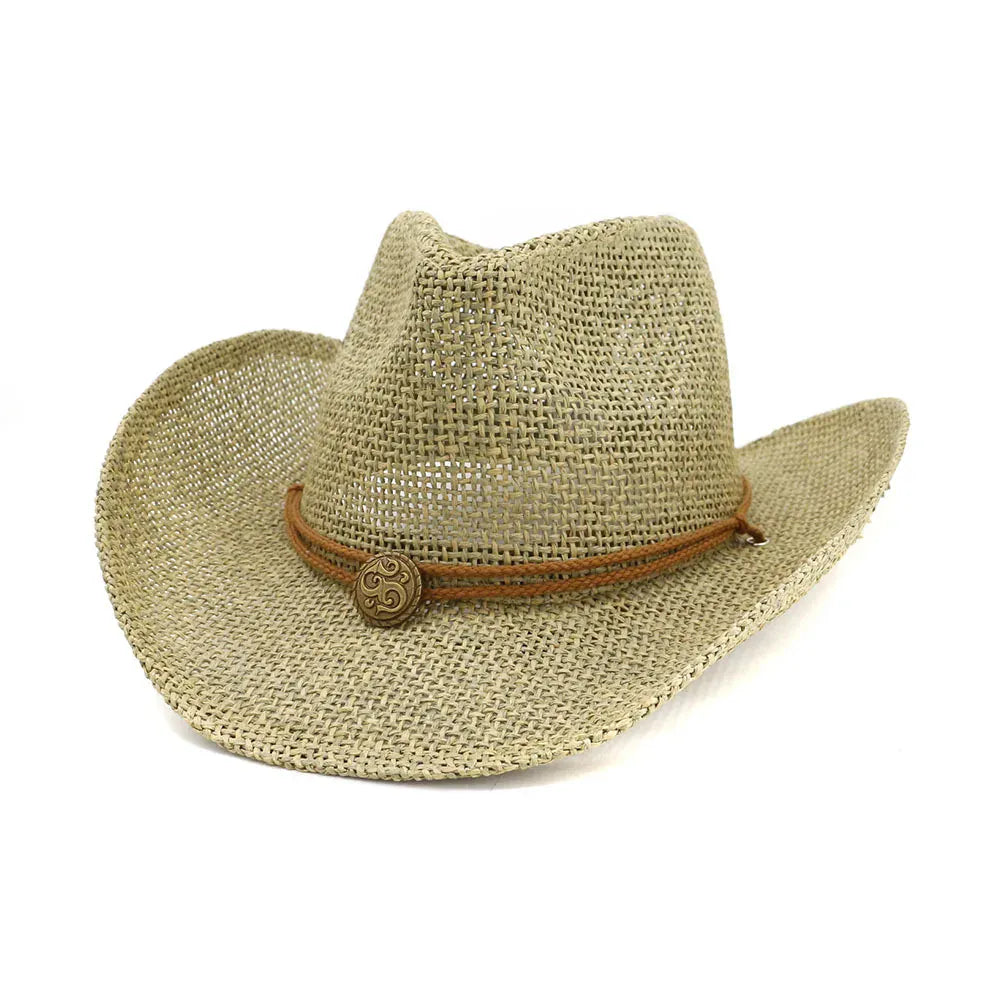 Chapeau Cowboy en Paille Estival