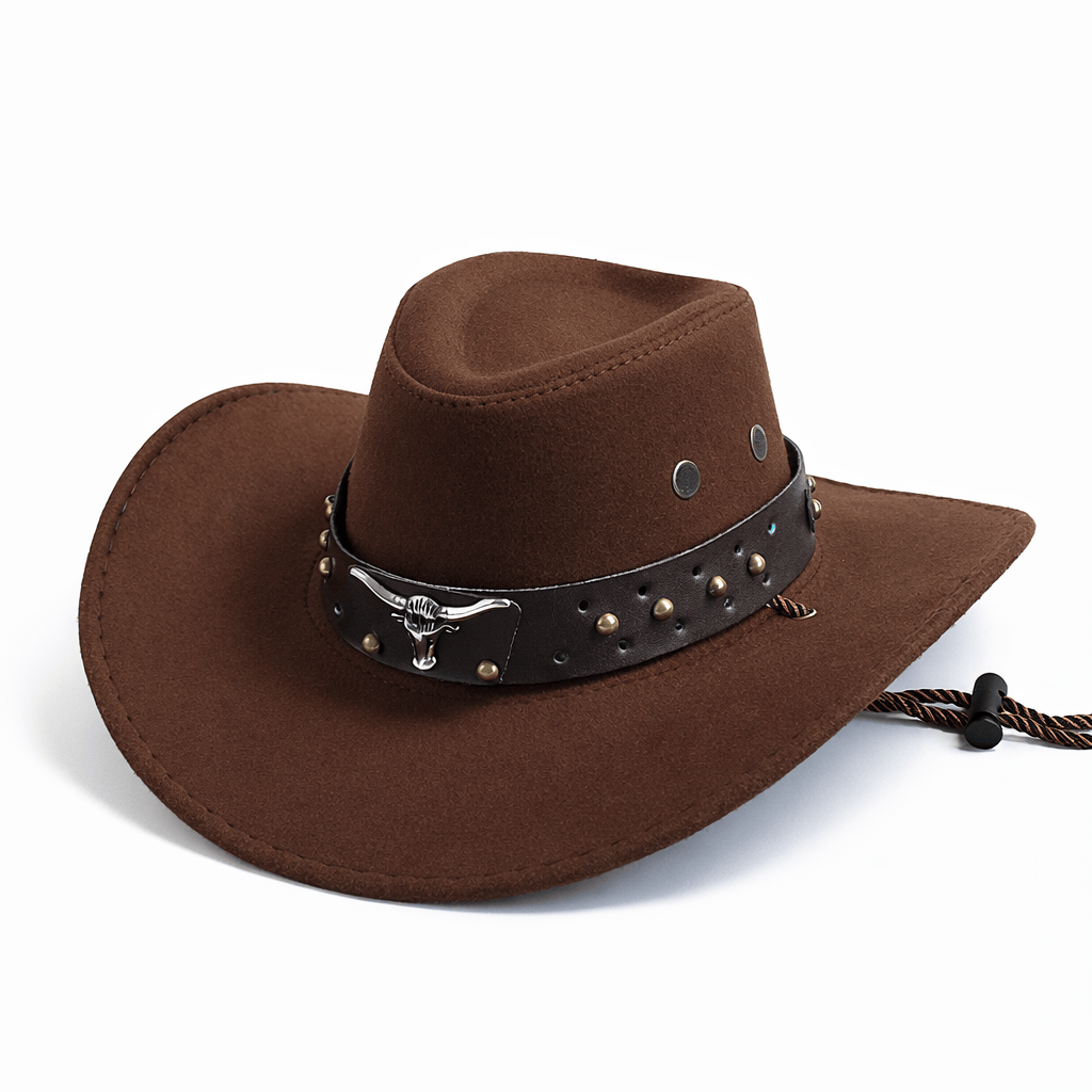 Chapeau Cowboy Marron