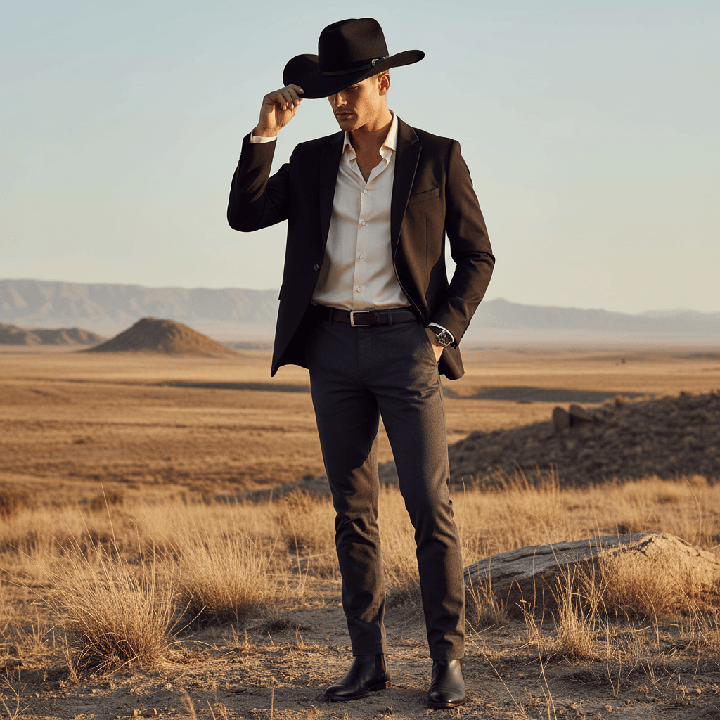 Chapeau Cowboy Noir