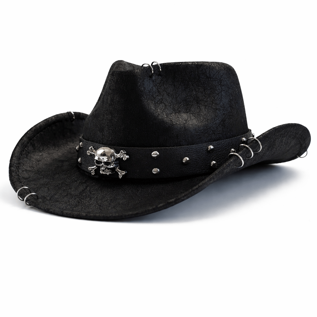 Chapeau Cowboy Squelette