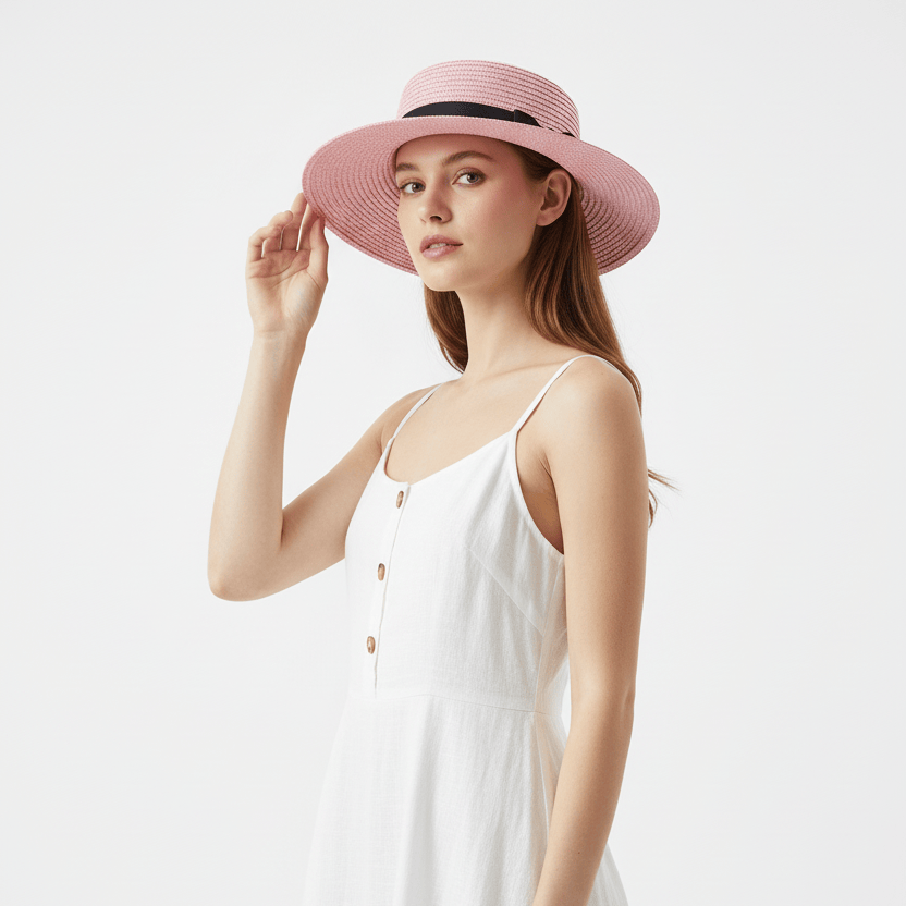 Chapeau de Paille à Bord Souple