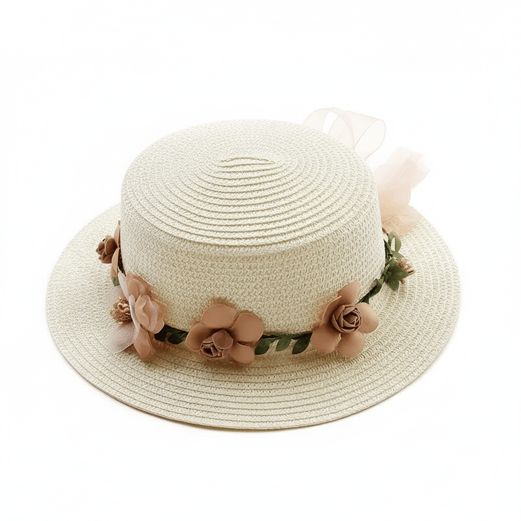 Chapeau de Paille à Fleur