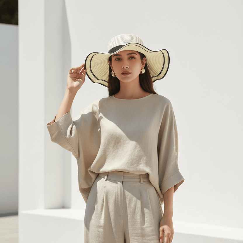 Chapeau de Paille à Ruban