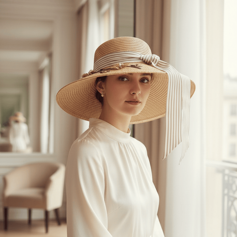 Chapeau de Paille Chic Femme