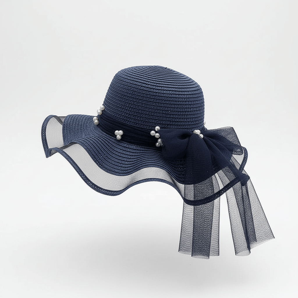 Chapeau de Paille Femme à vague