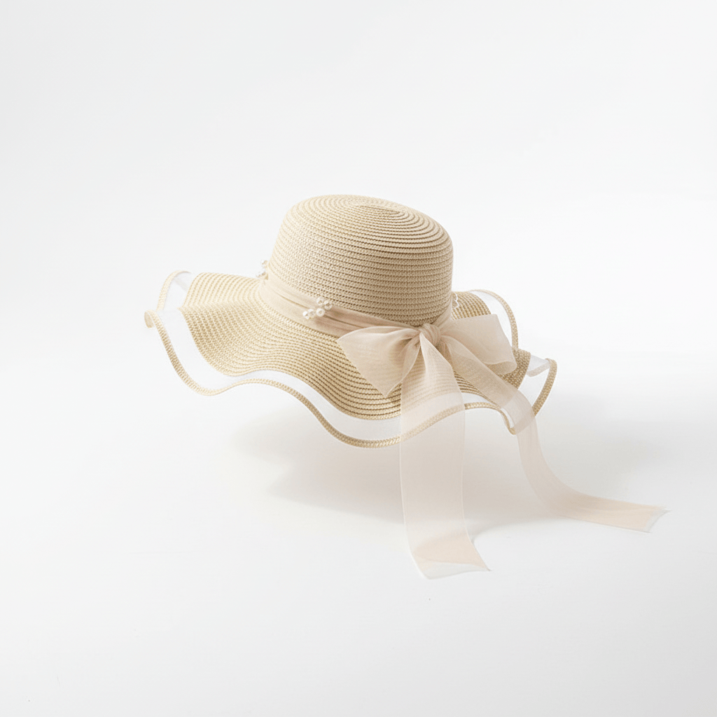 Chapeau de Paille Femme à vague