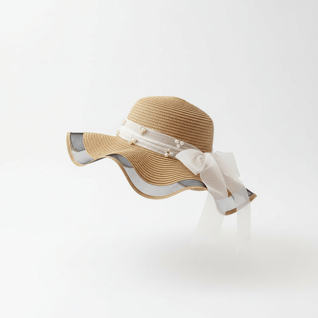 Chapeau de Paille Femme à vague