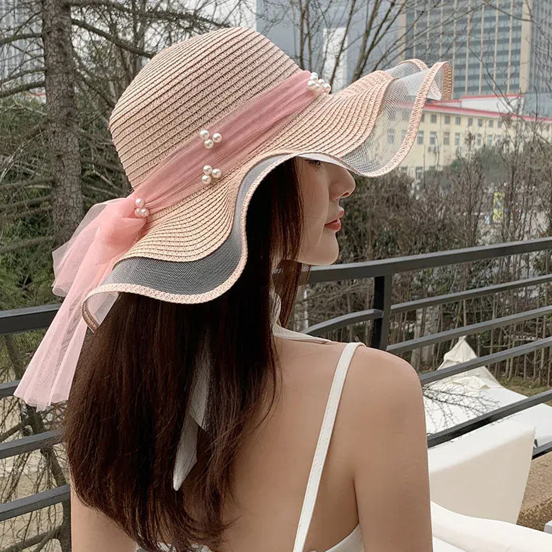Chapeau de Paille Femme à vague