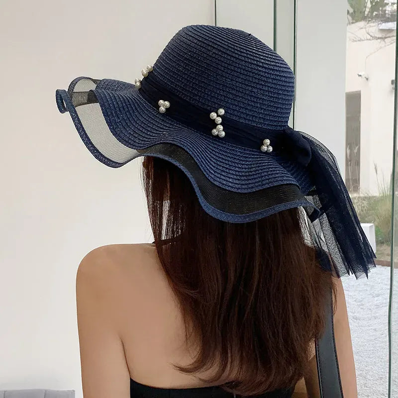 Chapeau de Paille Femme à vague