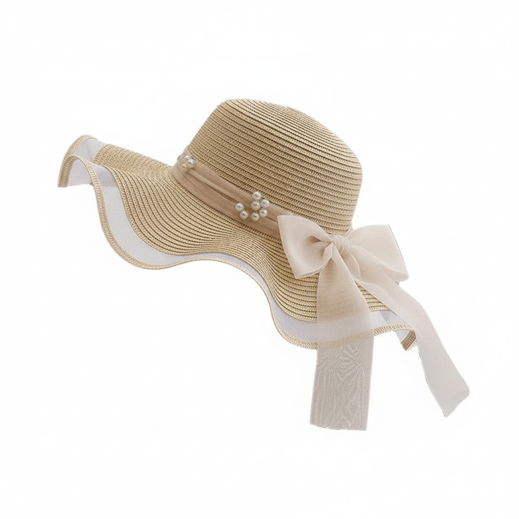 Chapeau de Paille Femme à vague