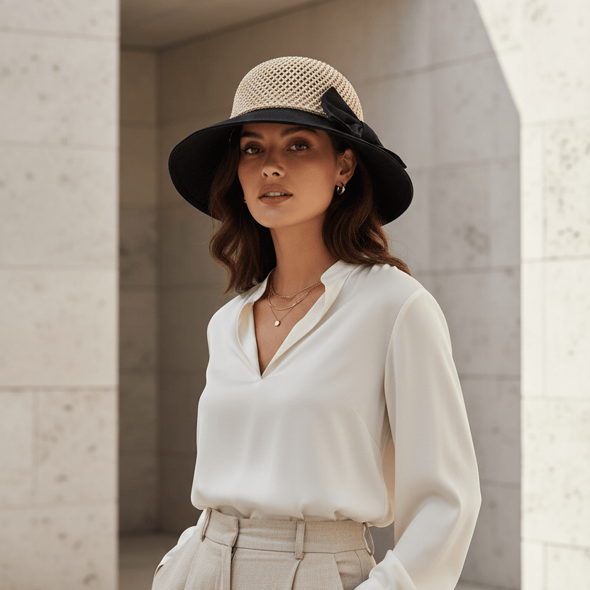 Chapeau de Paille Femme Léger