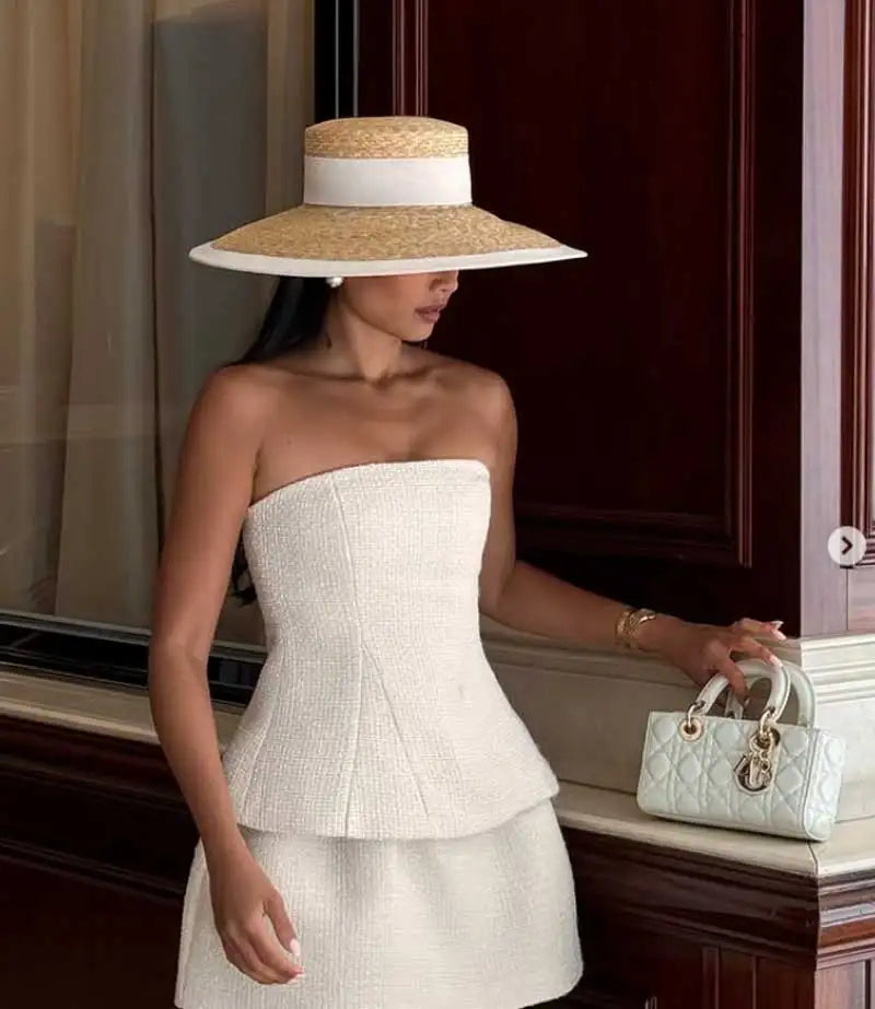 Chapeau de Paille Large Élégance