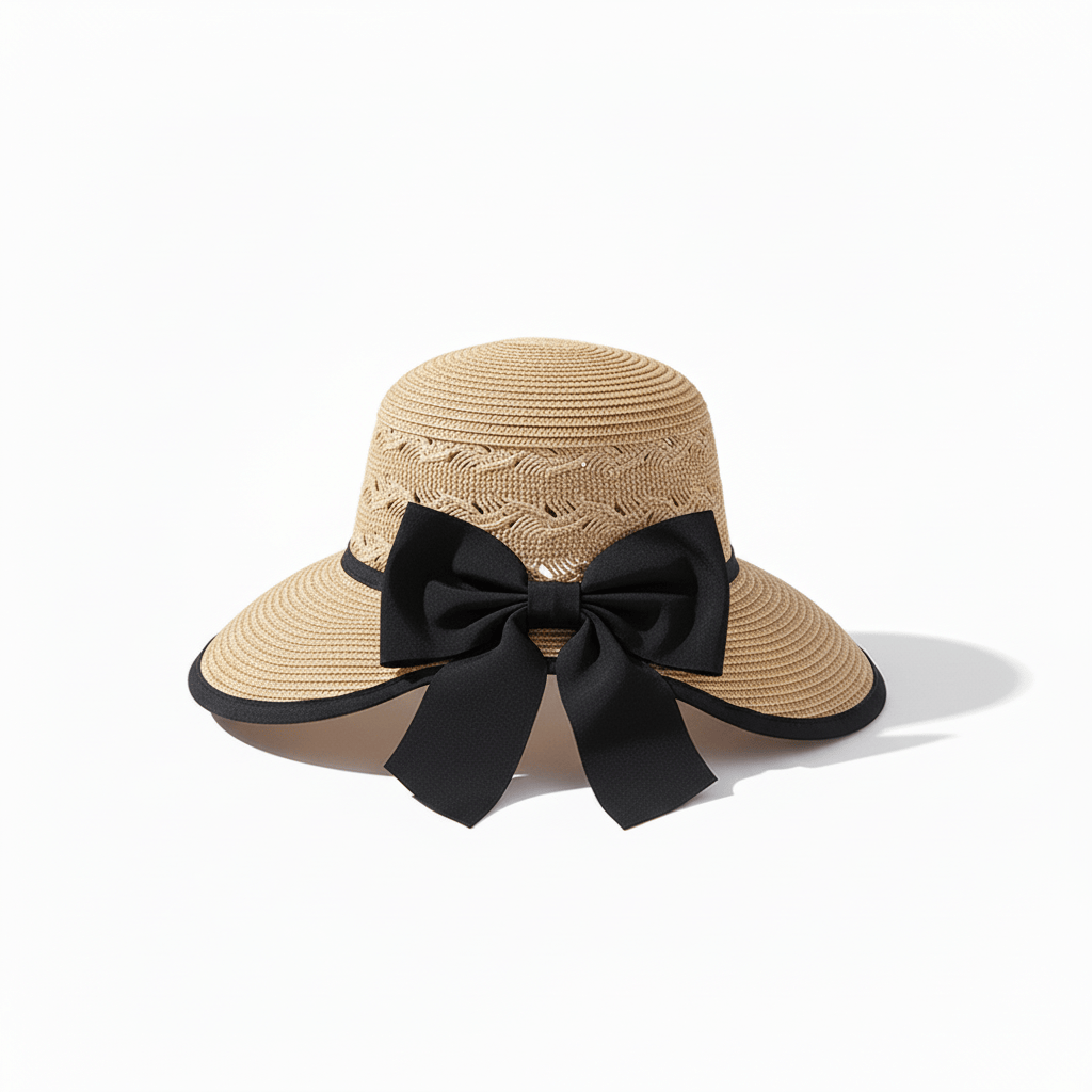 Chapeau de Paille Large Visière Plage